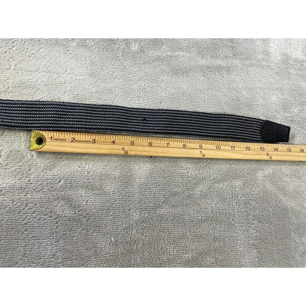 Cuater Belt Mens 40-44‎ Black Grey Woven Braided Performance Golf Casual